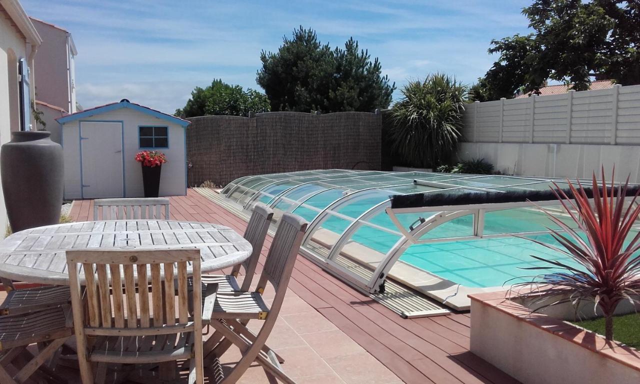 Villa Bord De Mer Spacieuse Piscine Chauffe Privative Brétignolles-sur-Mer Exteriör bild