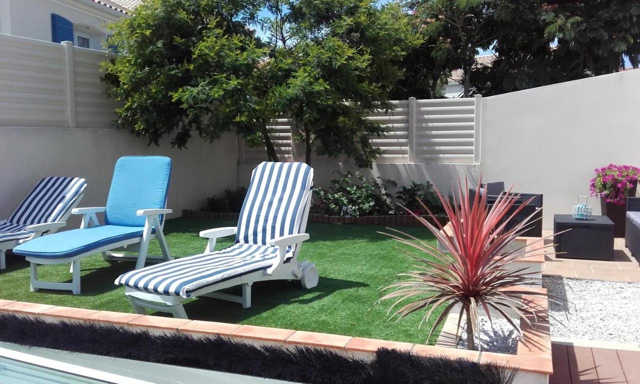Villa Bord De Mer Spacieuse Piscine Chauffe Privative Brétignolles-sur-Mer Exteriör bild